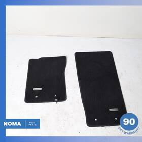 Gx5m13022ab Jaguar 14-24 X152 F-type Front Left And Right Floor Carpet Mat Set Of 2 Black Oem