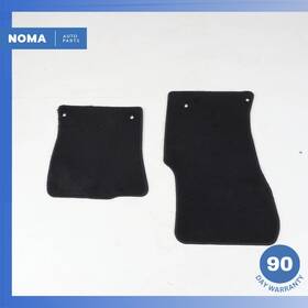 Gx6m130a22aa Jaguar 16-23 X260 Xf Front Left And Right Floor Carpet Mat Set Of 2 Black Oem