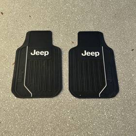1469r Jeep Original Front All Weather Heavy Duty Rubber Floor Mats Set Chrysler