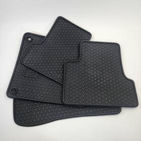 1ub87lu58c Jeep Cherokee Rubber Floor Mats Set Oem 2015 2016 2017 2018 All Weatherm Mopar