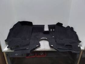 222.ch9a21 Jeep/plymouth Truck Jt Gladiator Oem Factory Black Complete Carpet Set 2020-2023 138792