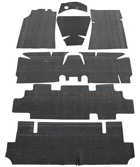 95172 Jegs Under Carpet Sound Deadener Kit Oe-style Fits Select 1973-1977 Chevrolet