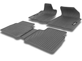 Jc-cpc-169-gr Jetcruise Nissan Altima Fits 2013-18 Floor Mats Carpets All Weather 5pcs Latex Gray Grey