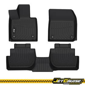 Jc-cpd-vvf824-1-bk Jetcruise Fits 23-24 Vinfast Vf8 3d Molded Floor Mats All Weather Carpets Liners 3pcs Tpe