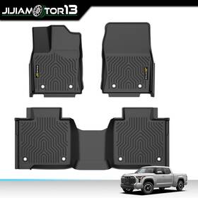 Jijia062704 Jijiamotor13 Fit For 22-25 Toyota Tundra Crewmax Cab 3d Tpe Floor Mats All Weather Liner Jijia062704 Jijiamotor13 Fit For 22-25 Toyota Tundra Crewmax Cab 3d Tpe Floor Mats All Weather Liner