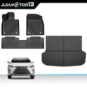 Jijia071502 Jijiamotor13 Fit For 23-2025 Lexus Rx350/rx350h/rx500h All Weather Tpe Floor Mats Cargo Liner