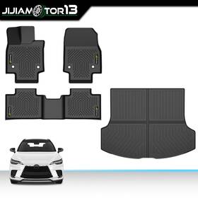 Jijia071601 Jijiamotor13 Tpe Floor Mats Cargo Liner Fit For 2023-2025 Lexus Rx500h All Weather Protection