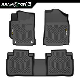 Jijia080502 Jijiamotor13 All Weather Waterproof Tpe Car Liners Fit For 15-17 Toyota Camry Floor Mats