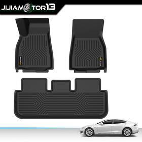 Jijia091903 Jijiamotor13 Fit For 2021 2022 2023 2024 Tesla Model S Floor Mats Liners All Weather Tpe
