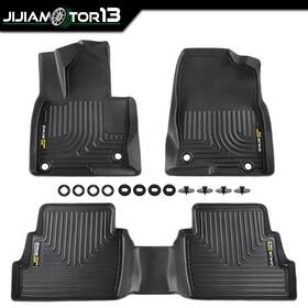 Jijia112703 Jijiamotor13 Fit For 17-24 Mazda Cx5 95641 All Weather Floor Mats Front And 2nd Seat Tpe