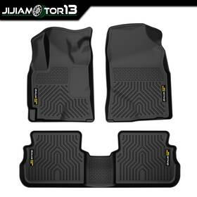 Jijia121006 Jijiamotor13 Tpe All-weather Floor Mats 2 Row Liner Fits 09-13 Toyota Corolla/matrix 98531