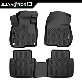 Jijia121009 Jijiamotor13 All-weather Tpe Floor Mats Fit For 17-22 Honda Cr-v Hybrid Crew Cab Row Liner