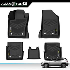 Jijia2025102105 Jijiamotor13 Fit For Jeep Compass 2017-2025 Front And Rear 2 Rows Liners Floor Mats Tpe Jijia2025102105 Jijiamotor13 Fit For Jeep Compass 2017-2025 Front And Rear 2 Rows Liners Floor Mats Tpe