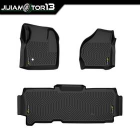 Jijia2026012202 Jijiamotor13 Floor Mats 2 Row Liners Fit For1999-2007 Ford F-250 / F-350 Super Duty Supercab