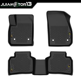 Jijia2026012306 Jijiamotor13 Tpe Floor Mats Black 3pcs Fit For Cadillac Xt4 2019-2024 All Weather