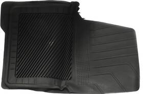 Fms-24-bk Johns All-weather Waterproof Rubber 4 Piece Black Car Mats Part Number