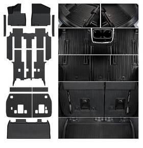 J20250812kc001 Joularise 2022-2026 Kia Carnival Floor Mats All Weather Tpe Full Coverage Set Gas Only