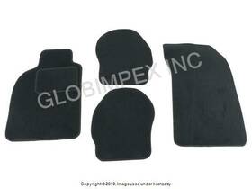 1601700310 Jp Group Dansk Porsche 1989-1997 Floor Mat Set - Black 1 Year Warranty