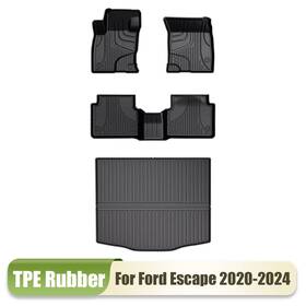 Fm-fo-006-y-zh-2 Jxmt Car Floor Mats Rear Trunk Mat Cargo Liner All Weather For 2020-2024 Ford Escape