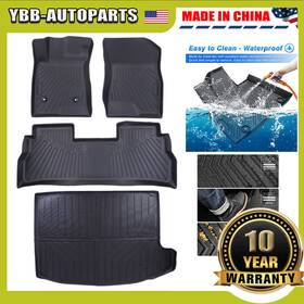 Fm-ch-019-zh-2 Jxmyauto Floor Mats Trunk Mat Cargo Liner Tpe Rubber Fit For Chevrolet Trax 2024-2025