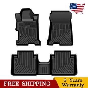 Kac 590451318394 Floor Mats Liners For 2013 2014 2015 2016 2017 Honda Accord All Weather Tpe