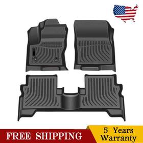 Kac 590451319223 Floor Mats For Ford Escape 2013-2019 Tpe 3d Molded All Weather Rubber Liners