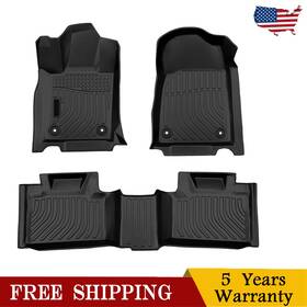 Kac 590451370194 3pcs Car Floor Mats For Jeep Grand Cherokee 2016 2017 2018 2019-2021 Waterproof