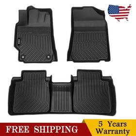 Kac 590451370361 Car Floor Mats For Toyota Camry 2015 2016 2017 Waterproof Anti-slip Black New
