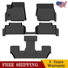 Kac 590451370385 4 Car Floor Mats For Jeep Grand Cherokee L 2021-2023 Tpe Rubber Waterproof