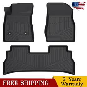 Kac 590451371177 Floor Mats For Chevrolet Trax Ls/1rs/lt/2rs/activ 2024 Tpe Rubber All Weather