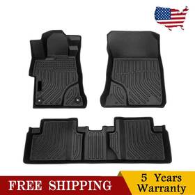 Car769263 Kac Floor Mat Liners For 2012 2013 2014 2015 Honda Civic 1.5l 1.8l 2.4l Tpe Rubber