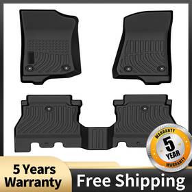 Dhtg255471 Kac Floor Mats For Jeep Wrangler Jl 4-door 2018-2024 All Weather Rubber Liner Tpe