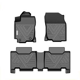 Ky3ffm08800 Kac 3pcs Car Floor Mats For Toyota Rav4 2013 2014-2018 All-weather Guard Waterproof