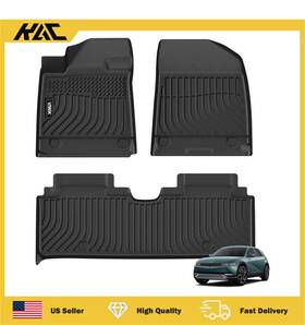 Rsth0249126 Kac Floor Mat Liners For Hyundai Ioniq 6 2024 All Weather Rubber Tpe Waterproof