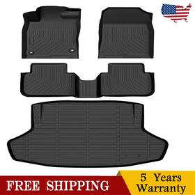 Sde45ff48 Kac Floor Mats For 2022 2023 2024 Honda Civic Sedan Only All Weather Waterproof