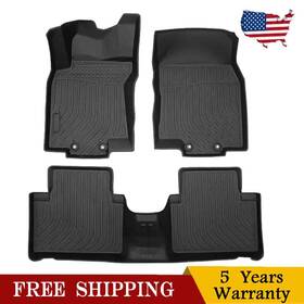 Veh662568 Kac Floor Mats For 2014-2020 Nissan Rogue 1st And 2nd Row All Weather Tpe Car Liners