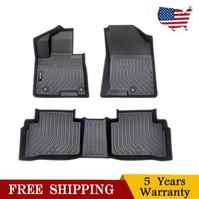 Vk3ffm13600 Kac 3pcs Floor Mats For Hyundai Tucson 2022 2023 2024 Anti-slip Waterproof Black