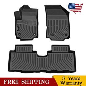 Vk3ffm17700 Kac Car Floor Mats For Chevrolet Equinox 2018 2019-2024 Anti-slip Tpe Rubber Black