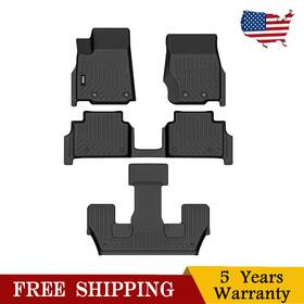 Vk3ffm26600 Kac 4pcs Car Floor Mats For Jeep Grand Cherokee L 2021-2023 Tpe Rubber Waterproof
