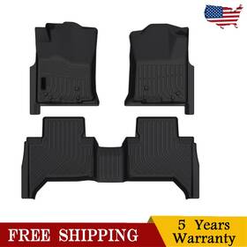 Vk3ffm27000-dy Kac 3pcs Car Floor Mats For Toyota Tacoma 2005-2011 Double Cab Anti-slip Waterproof