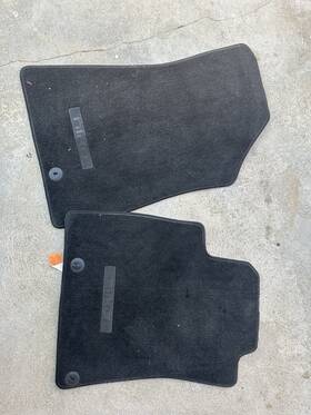 Q4f14-ac000 Kia Accessories Oem Floor Mat Set - Black Carpet For 2019-2022 Niro Ev