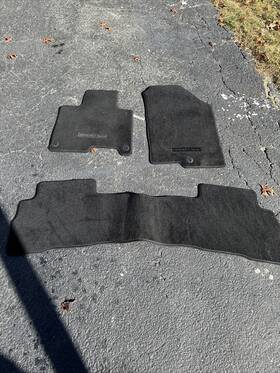 Dwf14au300 Kia 2023 Sportage X-line Oem Black Floor Mats Set Used