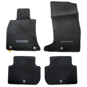 J5f14-ac500 Kia Oem 2018-2023 Stinger 4pc Mat Black Carpet Floor Mats