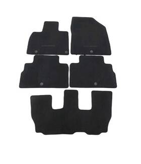 S9f14-ac001 Kia Oem Black 5pc Carpeted Floor Mat Set For Telluride Brand New