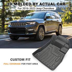 20200518 Kust Floor Mats For Jeep Cherokee 2016-2023 Not Grand