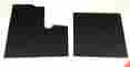 Kw6898600 Weatherfit Floor Mats Black Rubber Fits Kenworth T600 T800 W900 To 2000 Model All-weather
