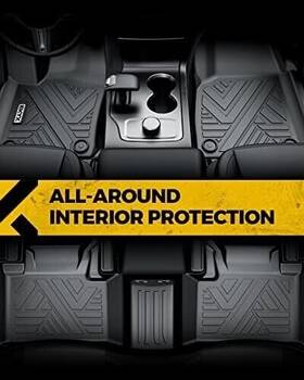 7168ffm117wus Kyx Floor Mats For 2018-2023 Wrangler Unlimited Jl 4-door All-weather