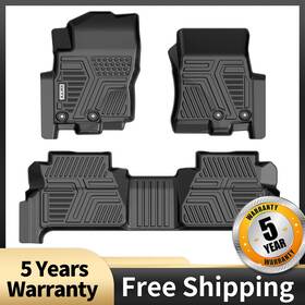 Fdsgb2542 Kyx Tpe Floor Mats Liners For Nissan Frontier Crew Cab 2022 2023 2024 Waterproof
