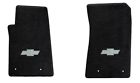 L-819183p Lloyd Mats Impala Floor Custom Fit Front Silver Bowtie Logos