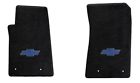 L-819184p Lloyd Mats Impala Floor Custom Fit Front Blue Bowtie Logos